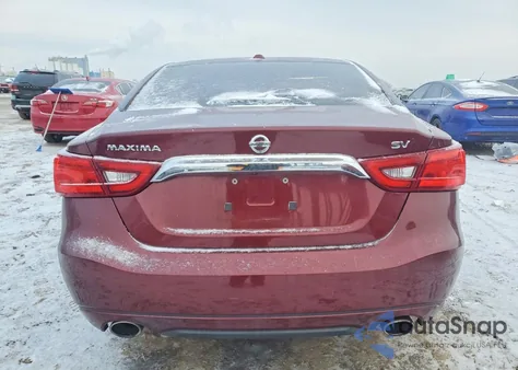 2016 Nissan Maxima 3.5S z USA, uszkodzony, nr VIN 1N4AA6AP3GC431561